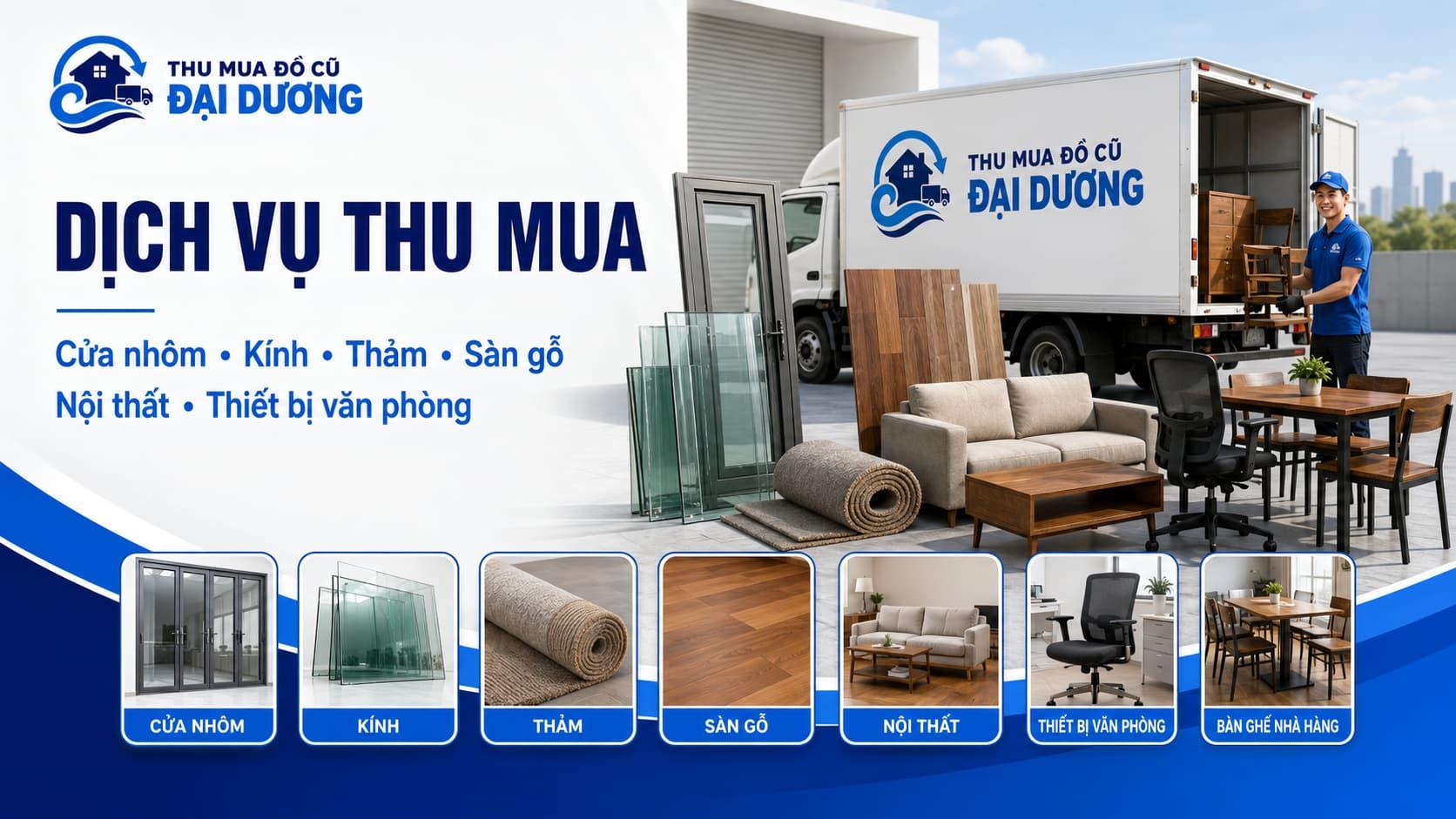 Dịch vụ THU MUA ĐỒ CŨ ĐẠI DƯƠNG